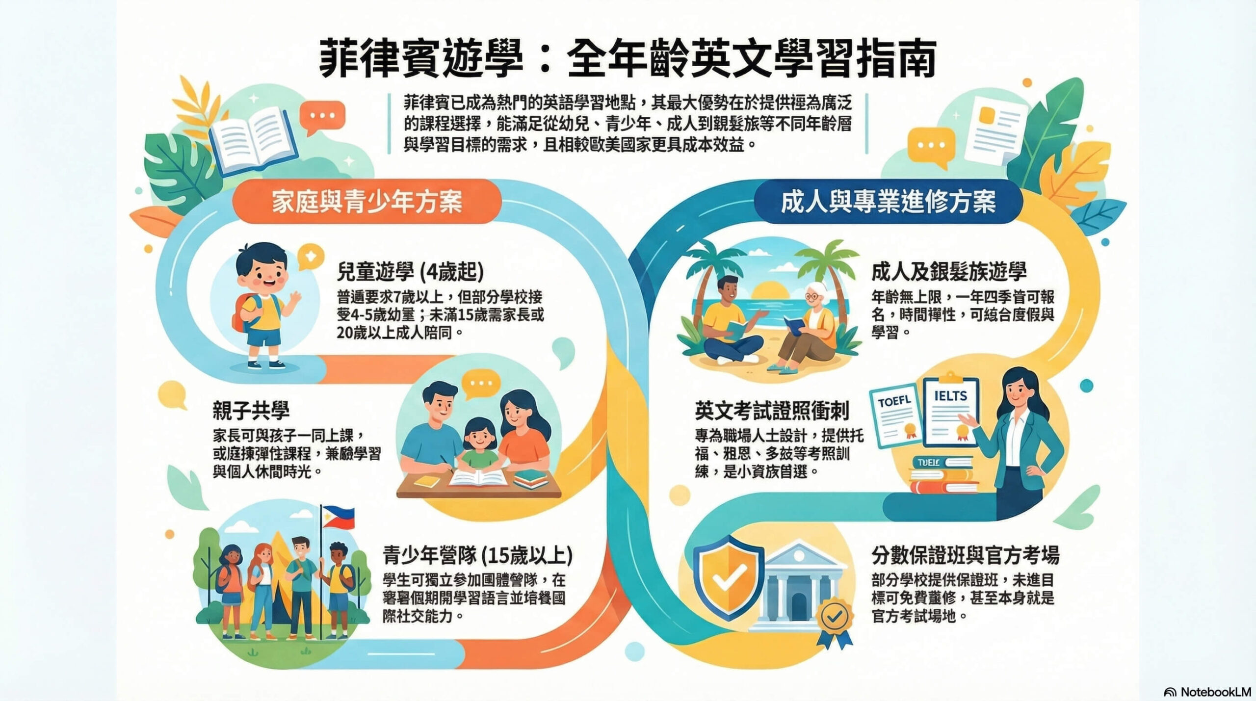 菲律賓遊學年齡