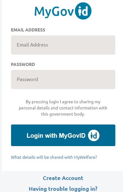 辦理PPSN步驟 1－申請 MyGovID 帳號