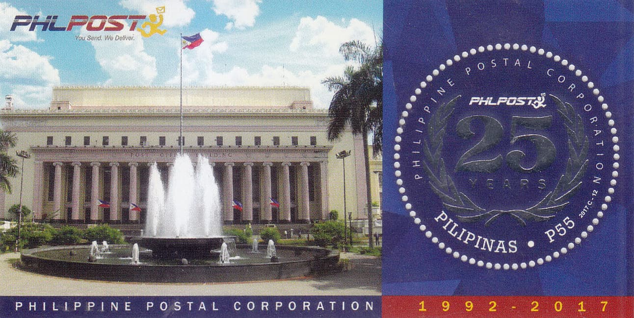 菲律賓寄明信片 郵票