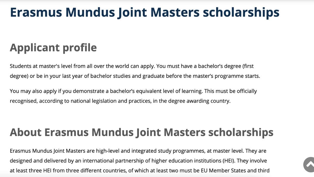 EMJMD Scholarship