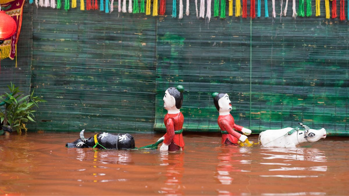 越南景點 水上木偶秀