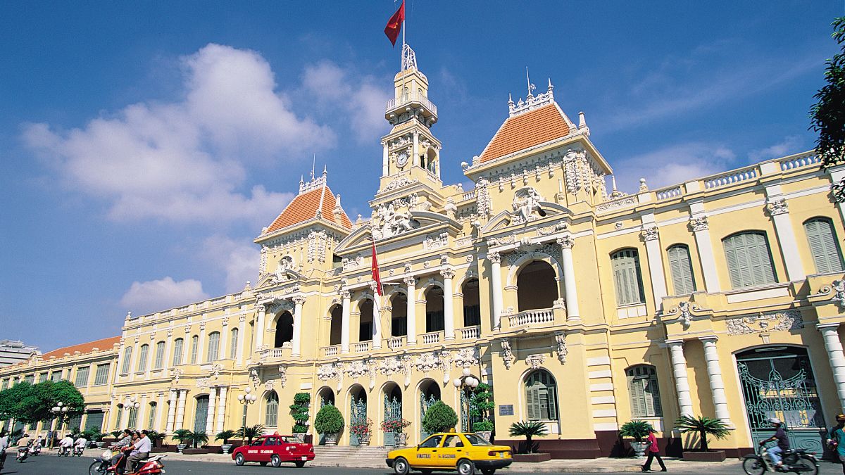 越南景點 西貢中央郵局