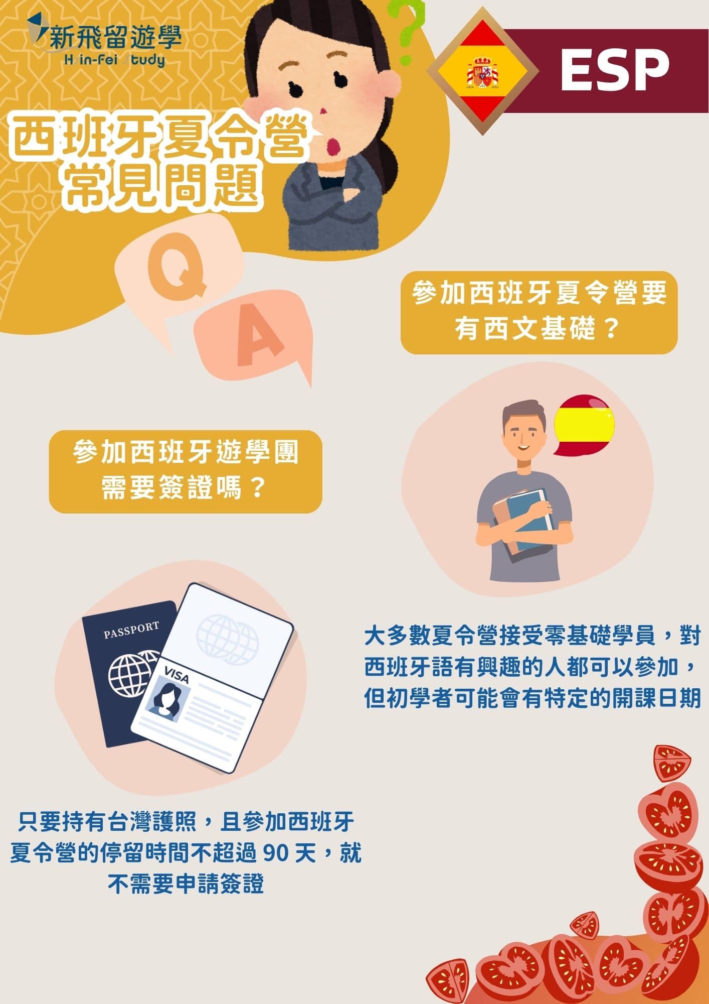 西班牙夏令營常見問題