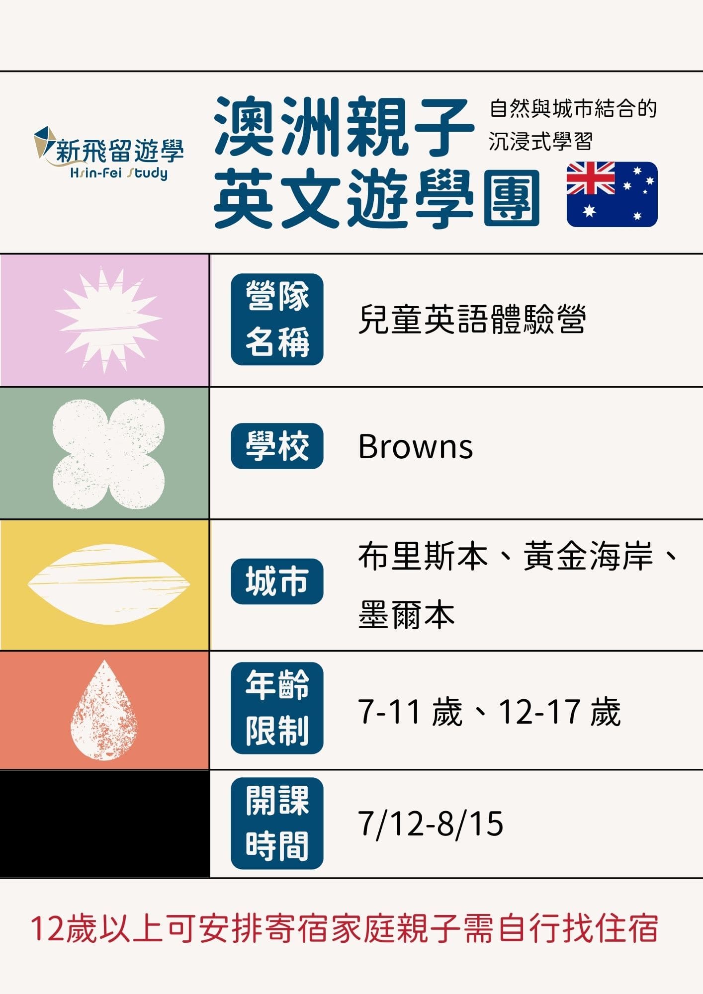 2026澳洲親子夏令營