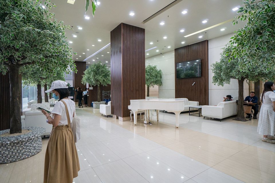 QQ English Beach Front 冬令營,一樓大廳 QQ English Beach Front 冬令營,一樓大廳
