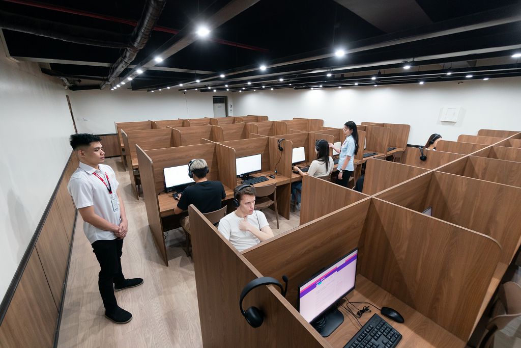 QQ English Beach Front 冬令營,自習空間 QQ English Beach Front 冬令營,自習空間